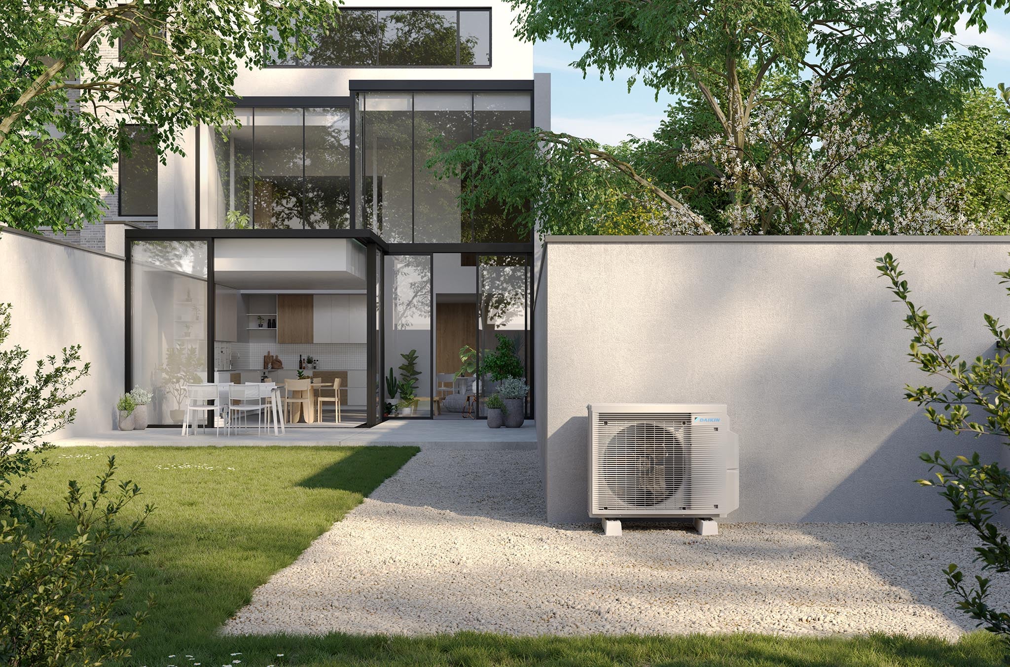 Climatisation unité extérieure villa LYP Confort